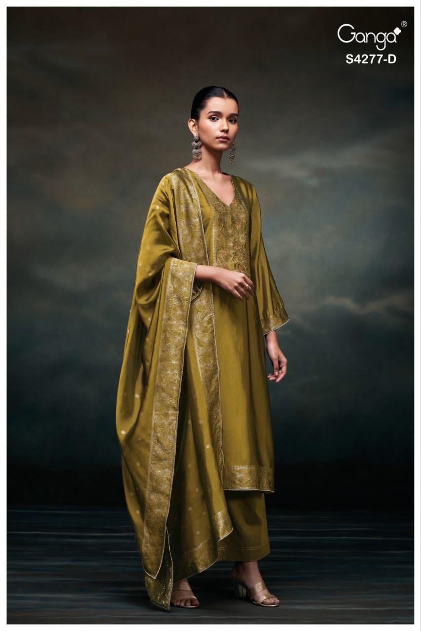 Orielle 4277 Ganga Premium Viscose Pant Style Suits Manufacturer Gujarat