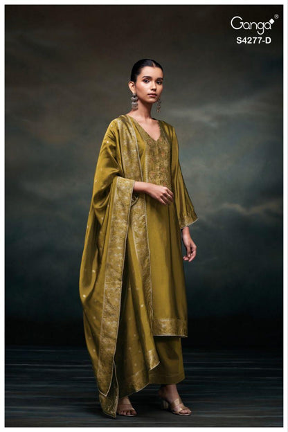 Orielle 4277 Ganga Premium Viscose Pant Style Suits Manufacturer Gujarat