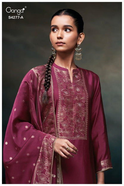 Orielle 4277 Ganga Premium Viscose Pant Style Suits Manufacturer Gujarat