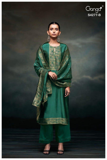 Orielle 4277 Ganga Premium Viscose Pant Style Suits Manufacturer Gujarat