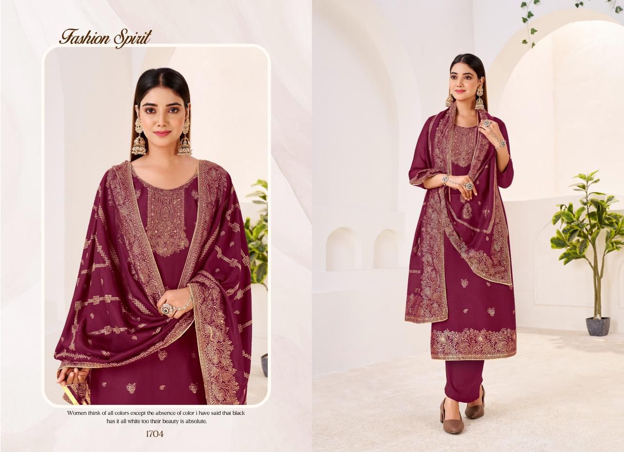 Orion Tanishk Fashion Viscose Muslin Pant Style Suits Exporter Ahmedabad
