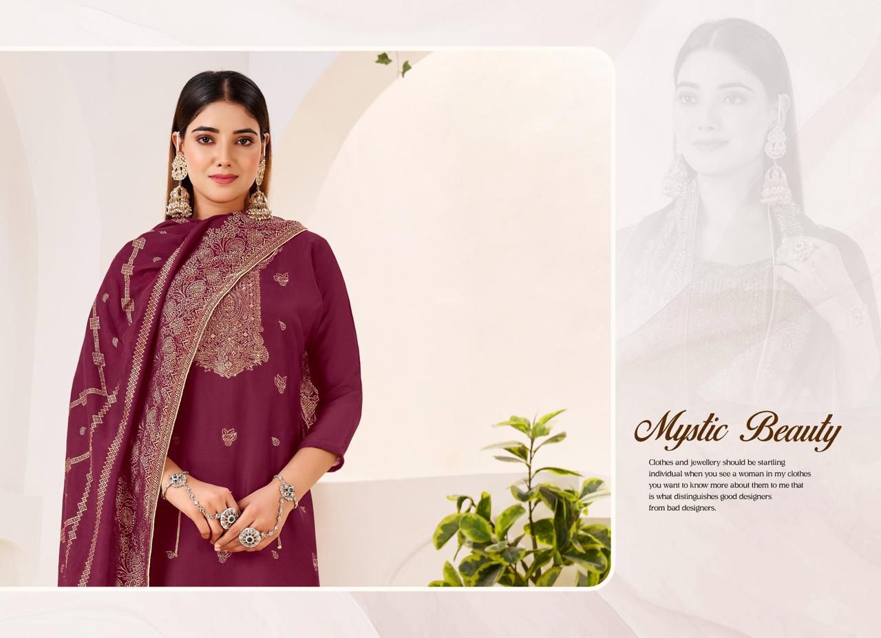 Orion Tanishk Fashion Viscose Muslin Pant Style Suits Exporter Ahmedabad