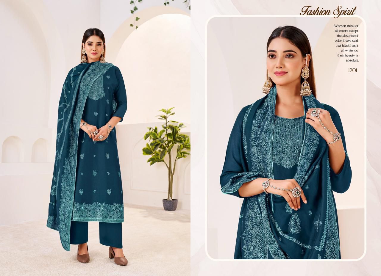 Orion Tanishk Fashion Viscose Muslin Pant Style Suits Exporter Ahmedabad