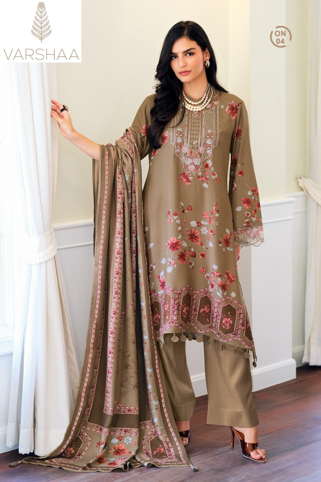 Orion Varshaa Pashmina Suits Supplier Gujarat