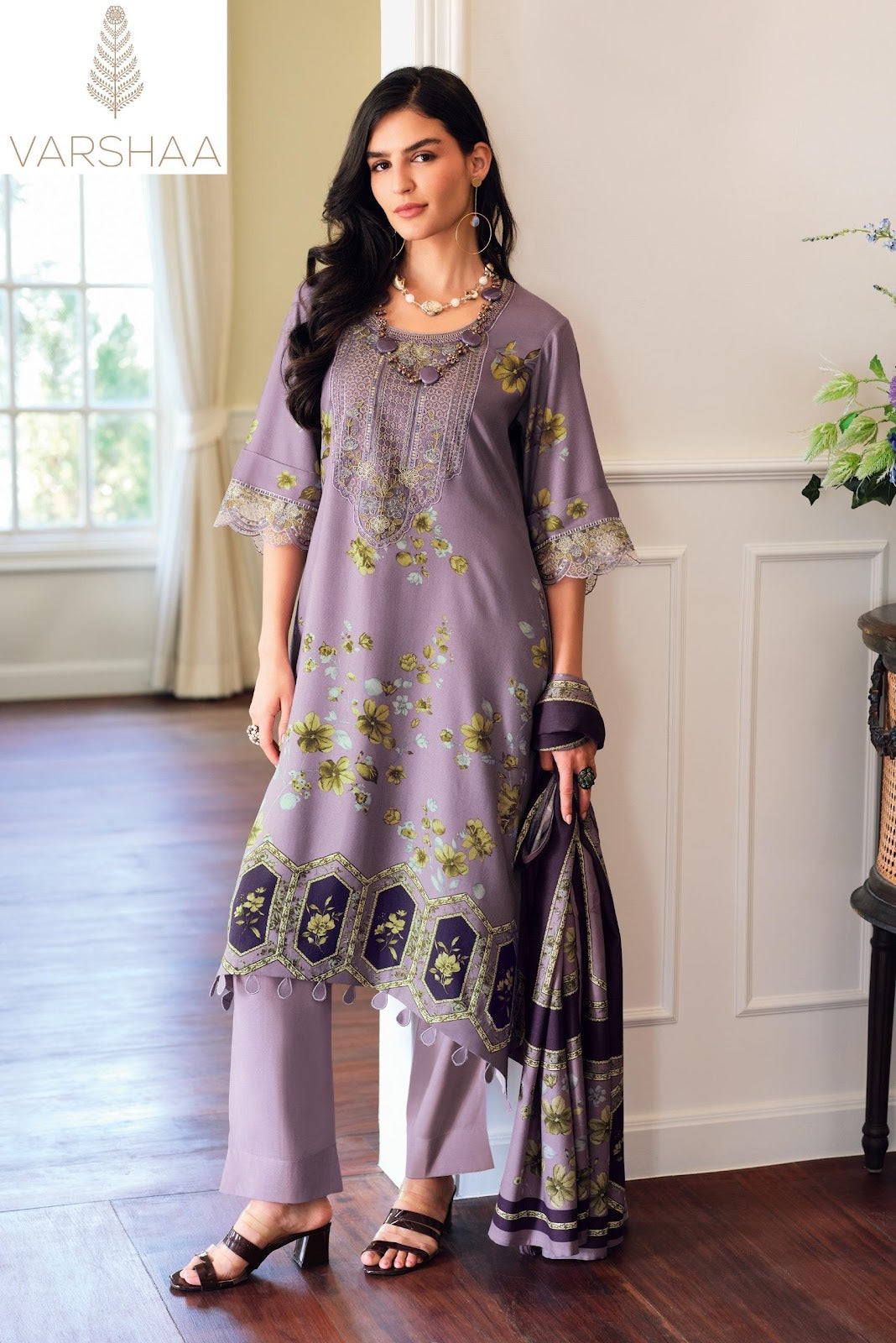 Orion Varshaa Pashmina Suits Supplier Gujarat