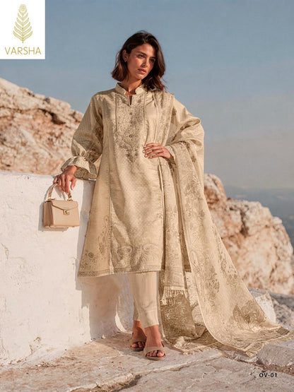 Oriva Varshaa Viscose Pant Style Suits Manufacturer