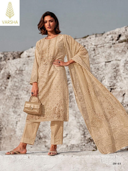 Oriva Varshaa Viscose Pant Style Suits Manufacturer