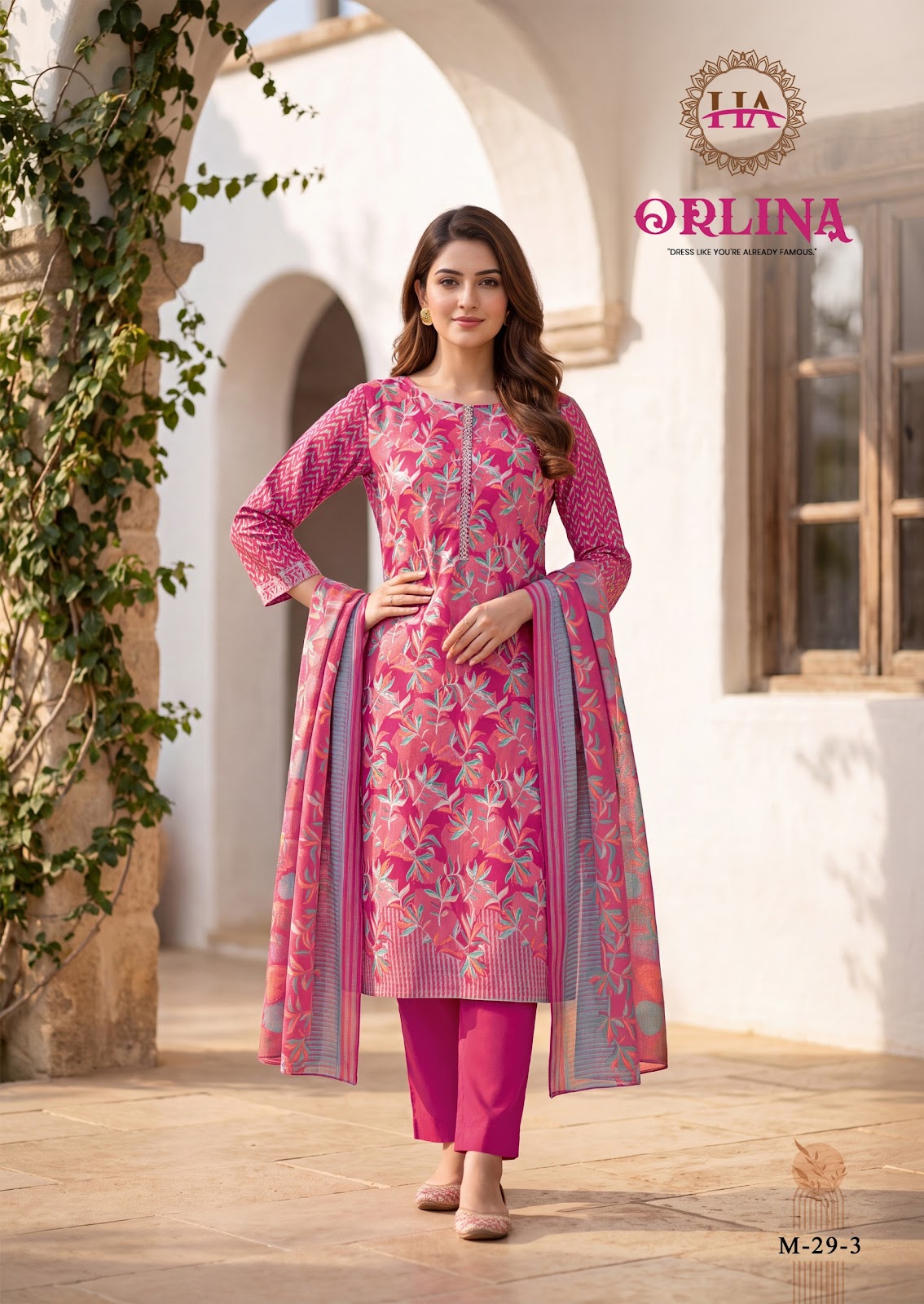 Orlina Harshit Fashion Pure Zam Karachi Salwar Suits Wholesaler Ahmedabad