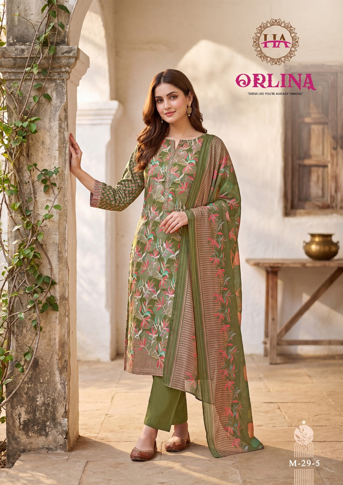 Orlina Harshit Fashion Pure Zam Karachi Salwar Suits Wholesaler Ahmedabad