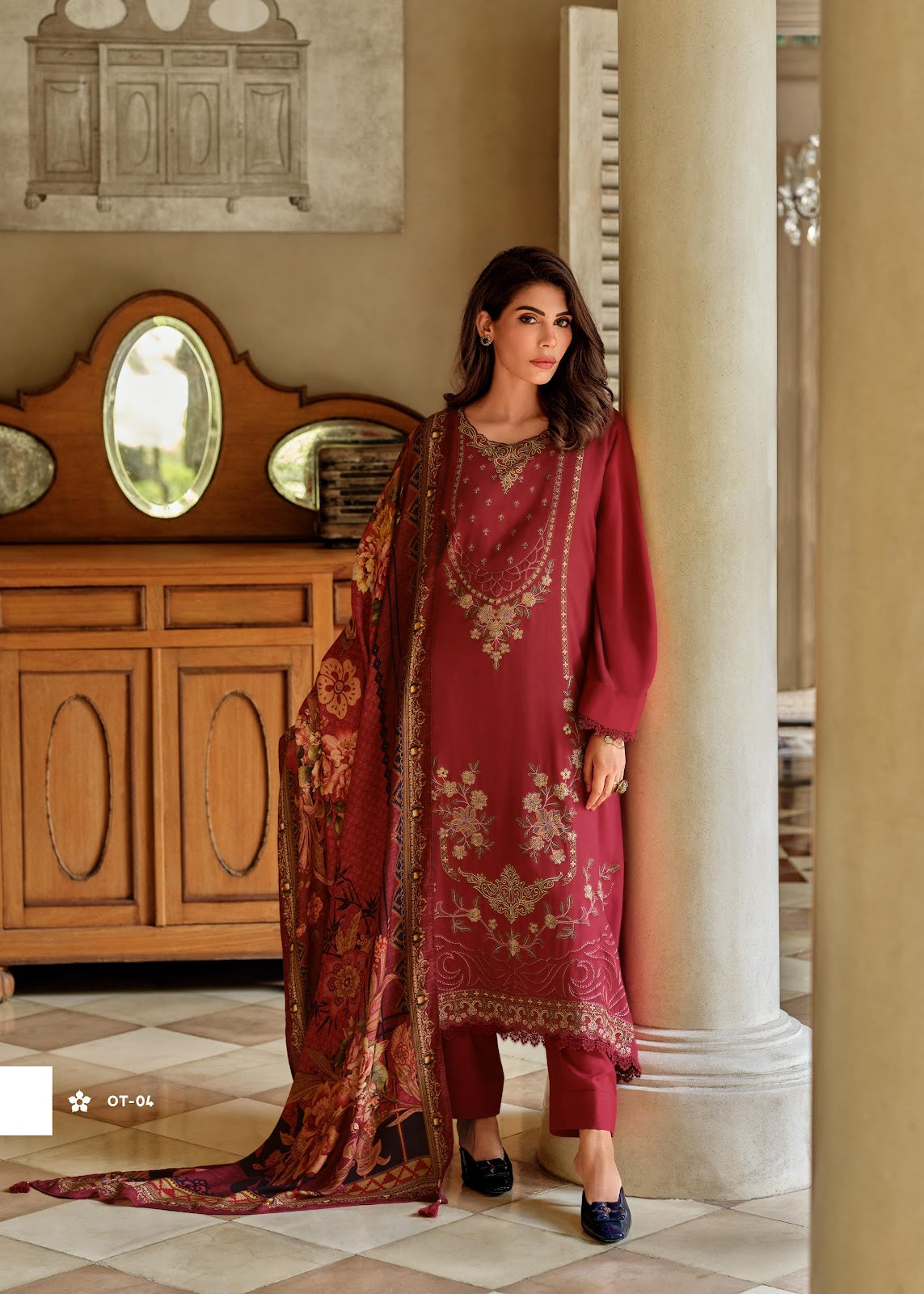 Ornate Varsha Fashions Viscose Muslin Pant Style Suits Wholesale Price