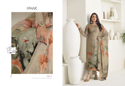 Ornet Simar Pashmina Suits Wholesaler