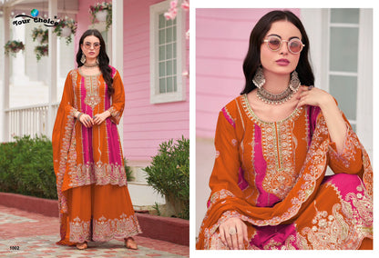 Orra Edit 3 Your Choice Chinon Pakistani Readymade Suits Manufacturer Gujarat