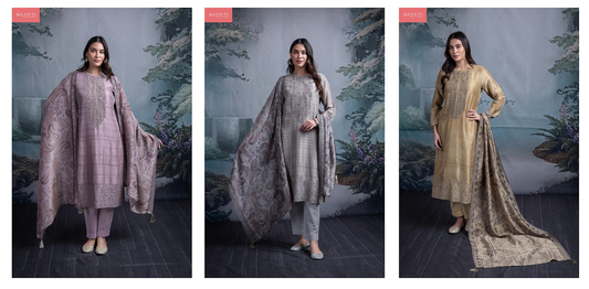 Oryn Naariti Tusser Silk Pant Style Suits Wholesale Price