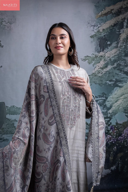 Oryn Naariti Tusser Silk Pant Style Suits Wholesale Price