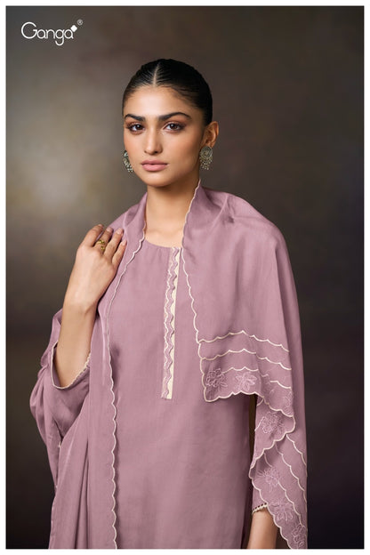 Orysia 3468 Ganga Organza Plazzo Style Suits Exporter Gujarat