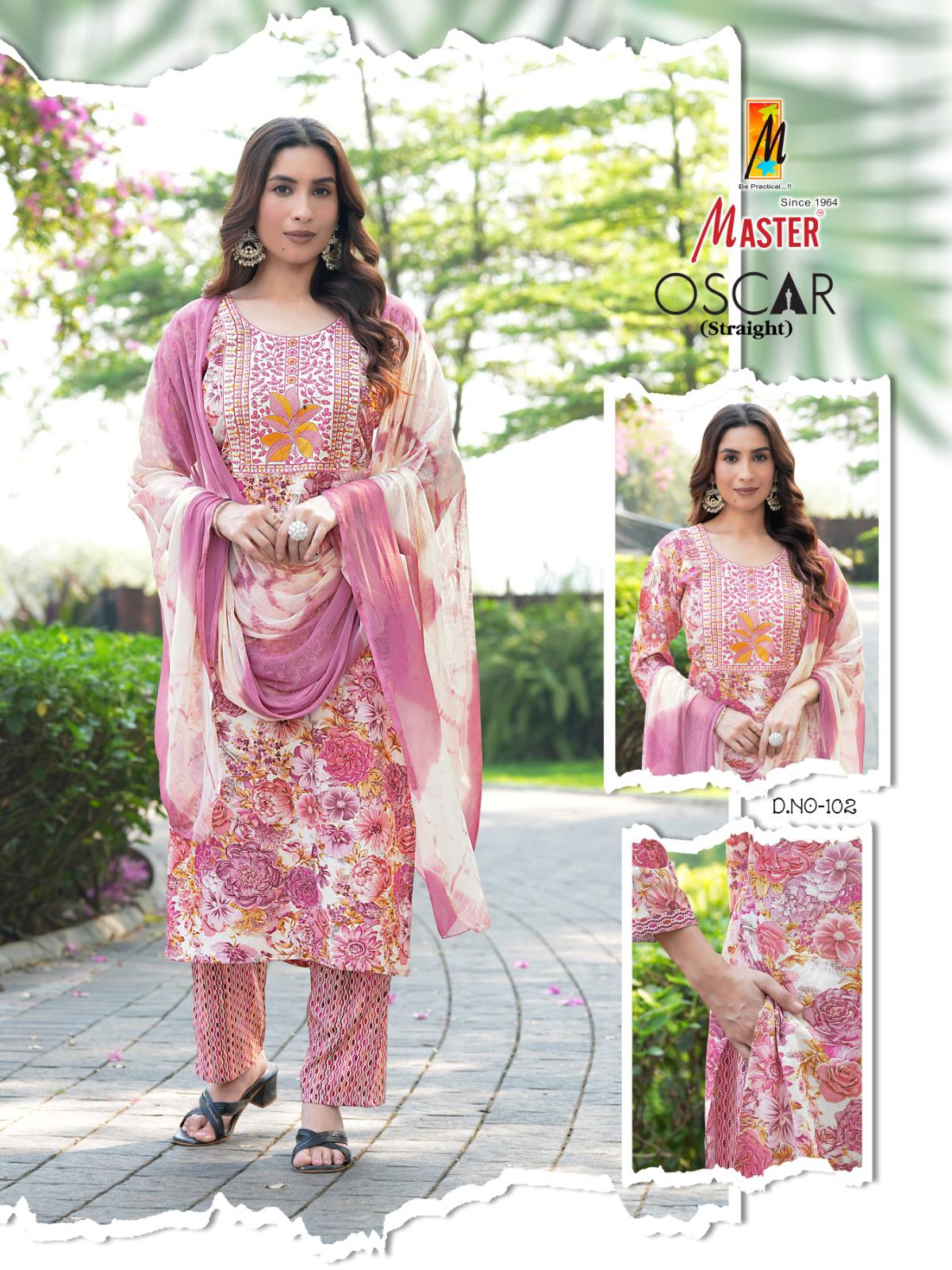 Oscar Master Rayon Readymade Pant Style Suits Manufacturer Ahmedabad