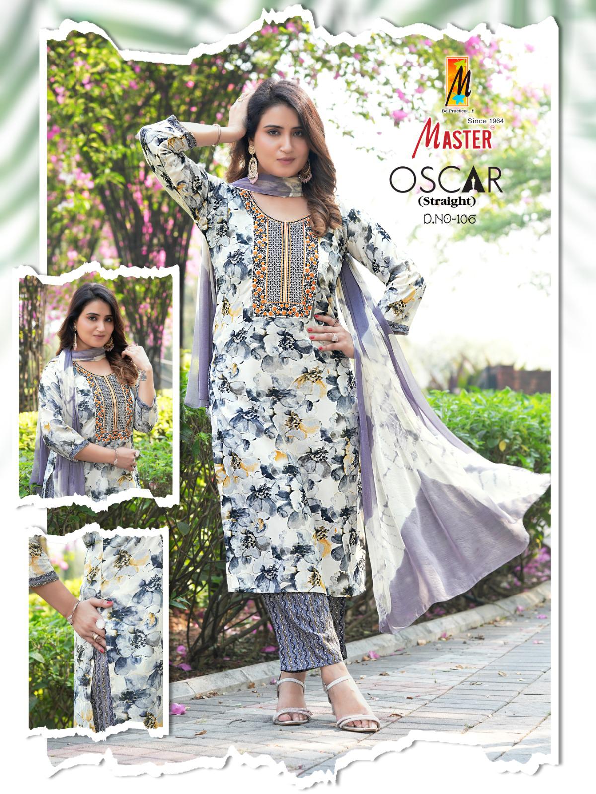 Oscar Master Rayon Readymade Pant Style Suits Manufacturer Ahmedabad