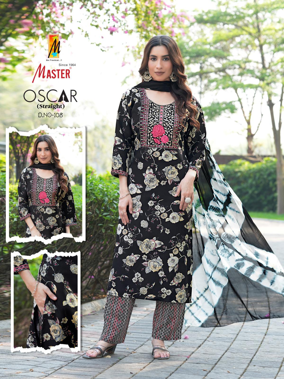 Oscar Master Rayon Readymade Pant Style Suits Manufacturer Ahmedabad