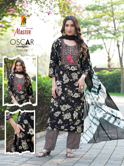 Oscar Master Rayon Readymade Pant Style Suits Manufacturer Ahmedabad