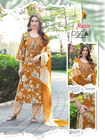 Oscar Master Rayon Readymade Pant Style Suits Manufacturer Ahmedabad