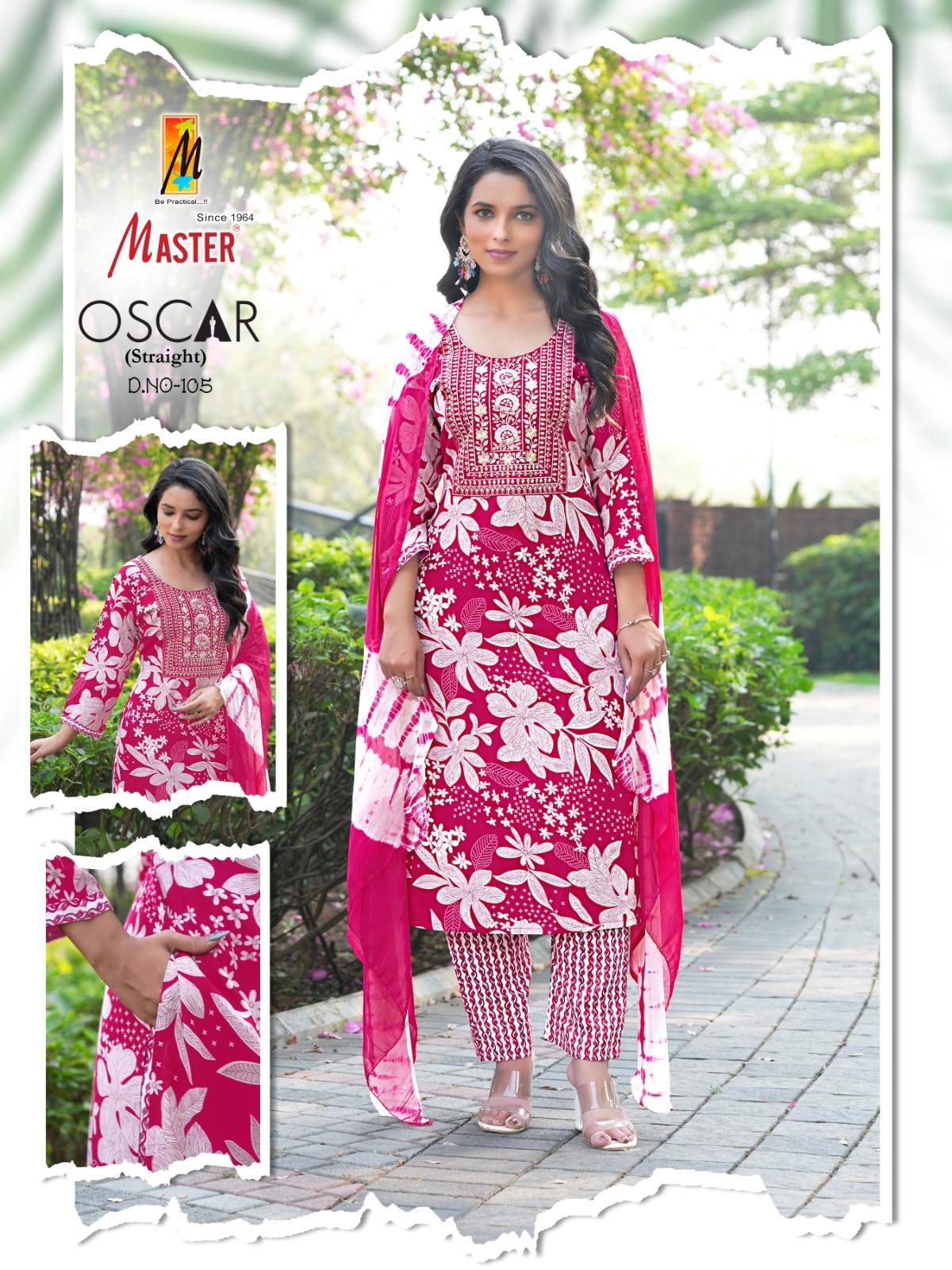 Oscar Master Rayon Readymade Pant Style Suits Manufacturer Ahmedabad