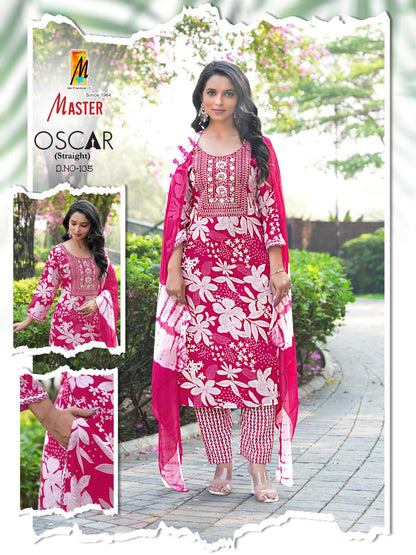 Oscar Master Rayon Readymade Pant Style Suits Manufacturer Ahmedabad