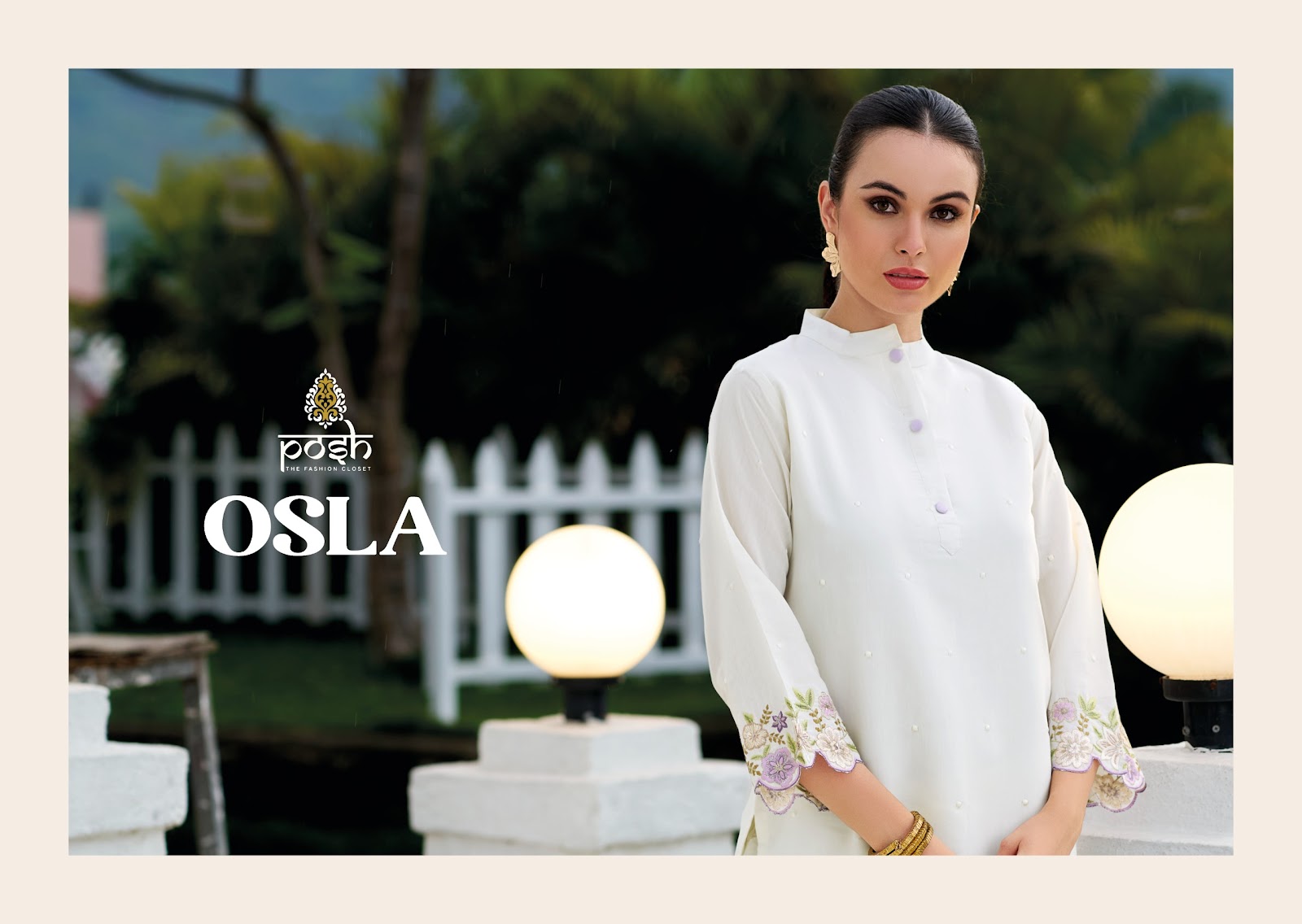 Osla Posh Roman Silk Co Ord Set Wholesaler India