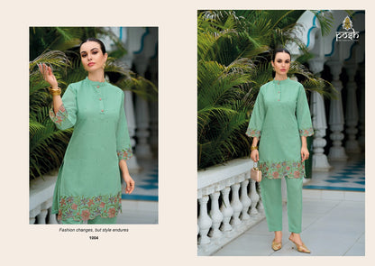 Osla Posh Roman Silk Co Ord Set Wholesaler India