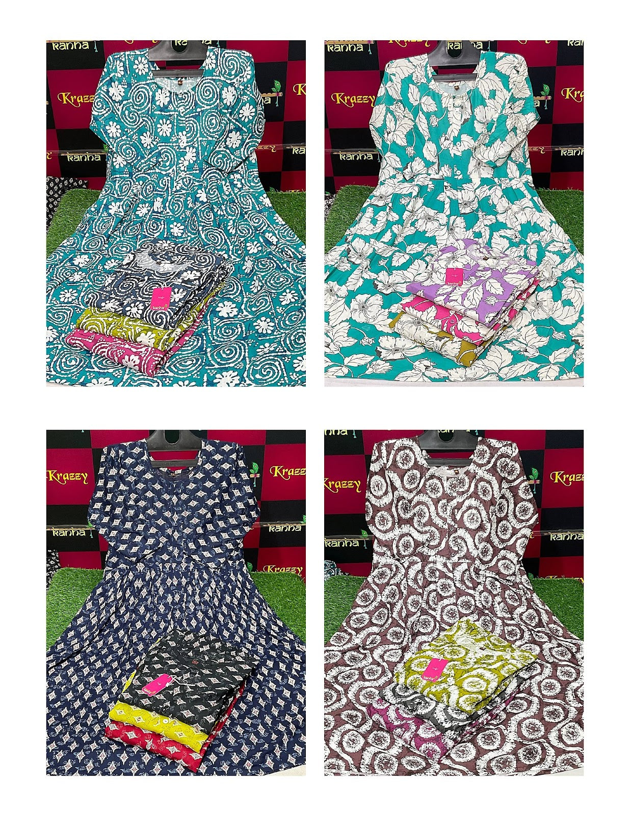 Ossm 1711 Kanha Reyon Kurti With Pocket Wholesaler India