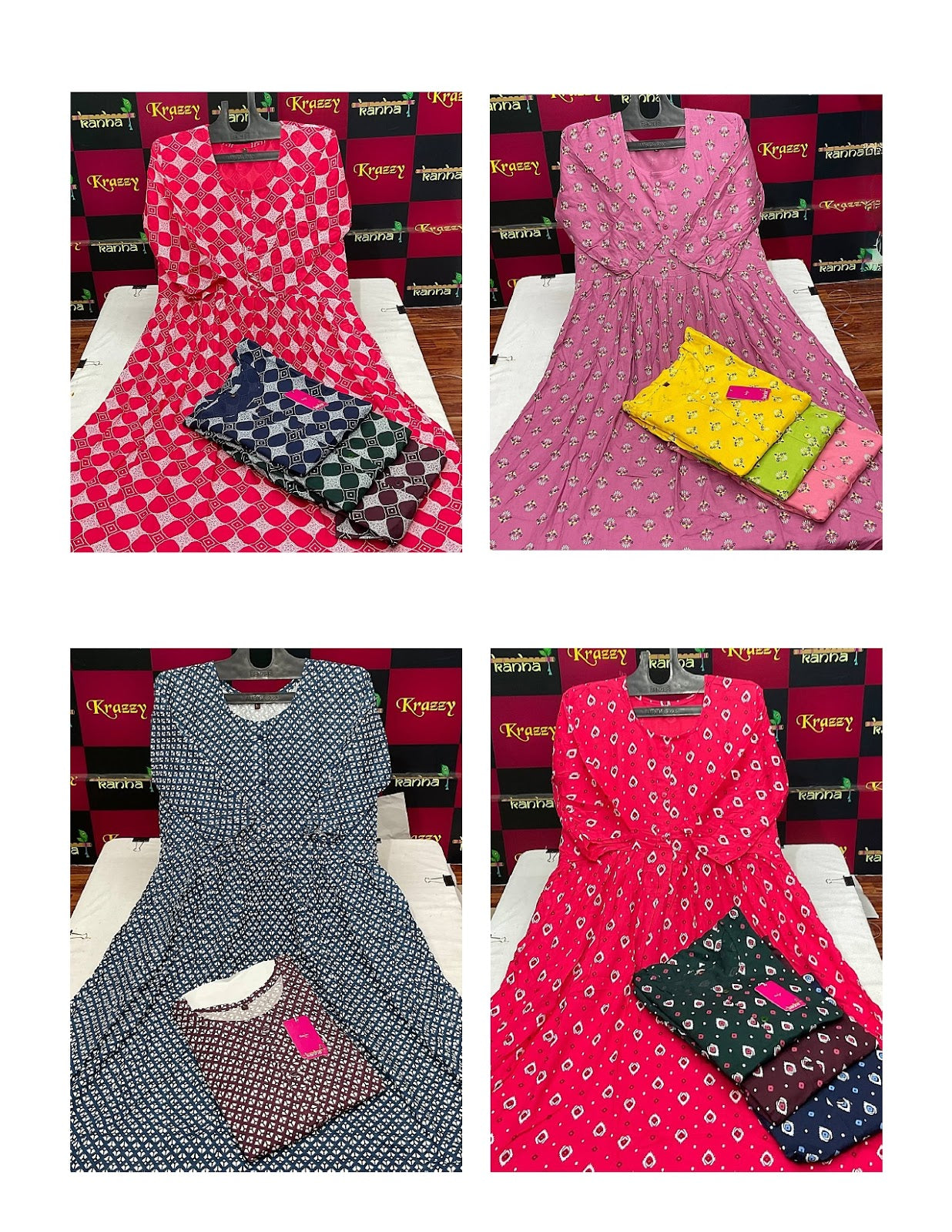 Ossm Kanha Reyon Kurti With Pocket Exporter Ahmedabad