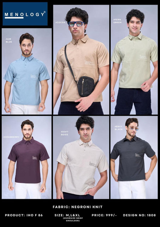 Oversize Iho F 86 Menology Knit Mens Tshirts Wholesale