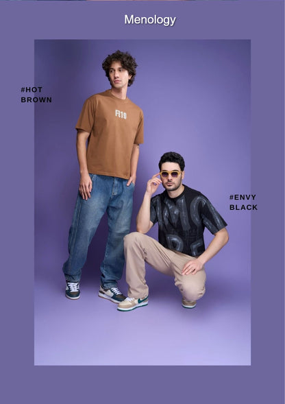 Oversize Iho F 92 Menology Cotton Mens Tshirts Exporter India