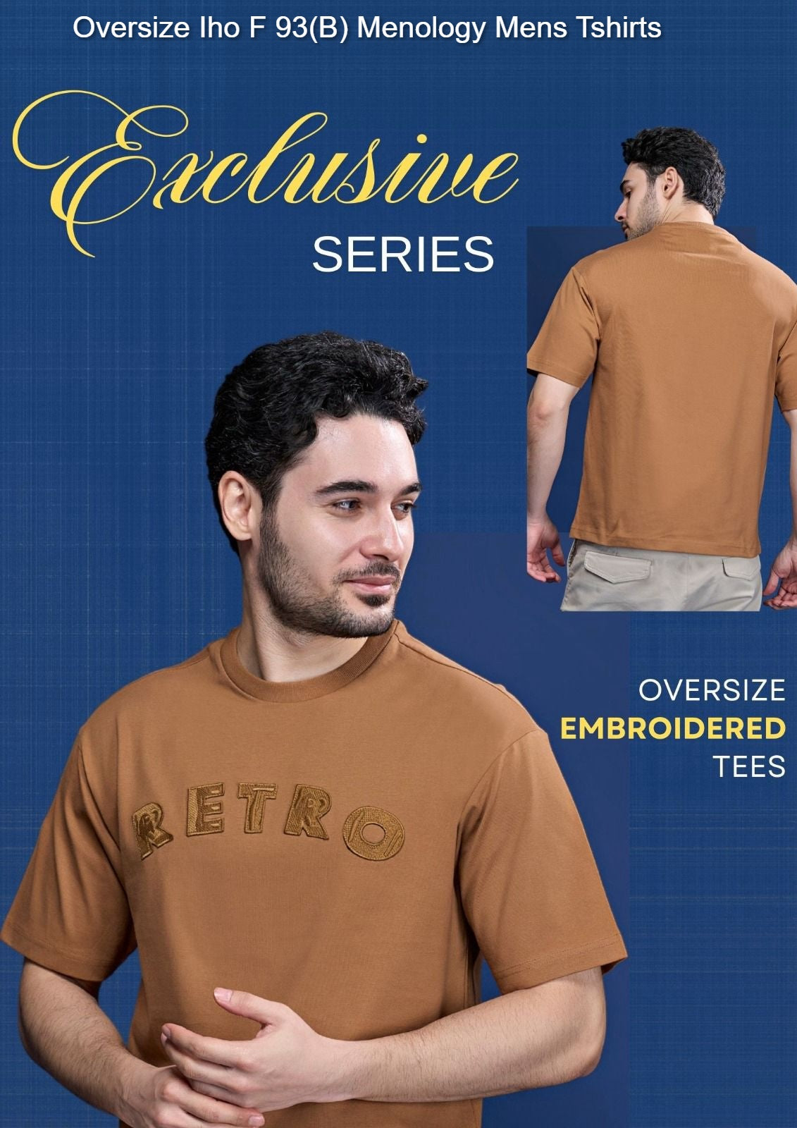 Oversize Iho F 93(B) Menology Cotton Mens Tshirts Wholesale Rate