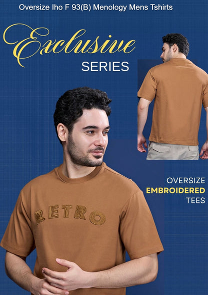 Oversize Iho F 93(B) Menology Cotton Mens Tshirts Wholesale Rate