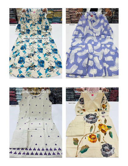 Oversize Mfs Cotton Co Ord Set Wholesaler