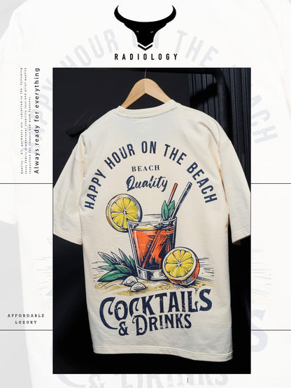 Oversize Series No 660 Radiology Cotton Looper Mens Tshirts Exporter India