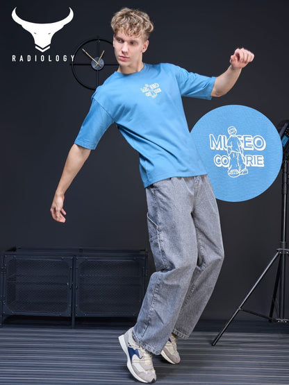 Oversize Series No 660 Radiology Cotton Looper Mens Tshirts Exporter India