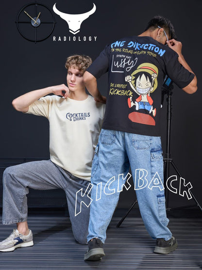 Oversize Series No 660 Radiology Cotton Looper Mens Tshirts Exporter India