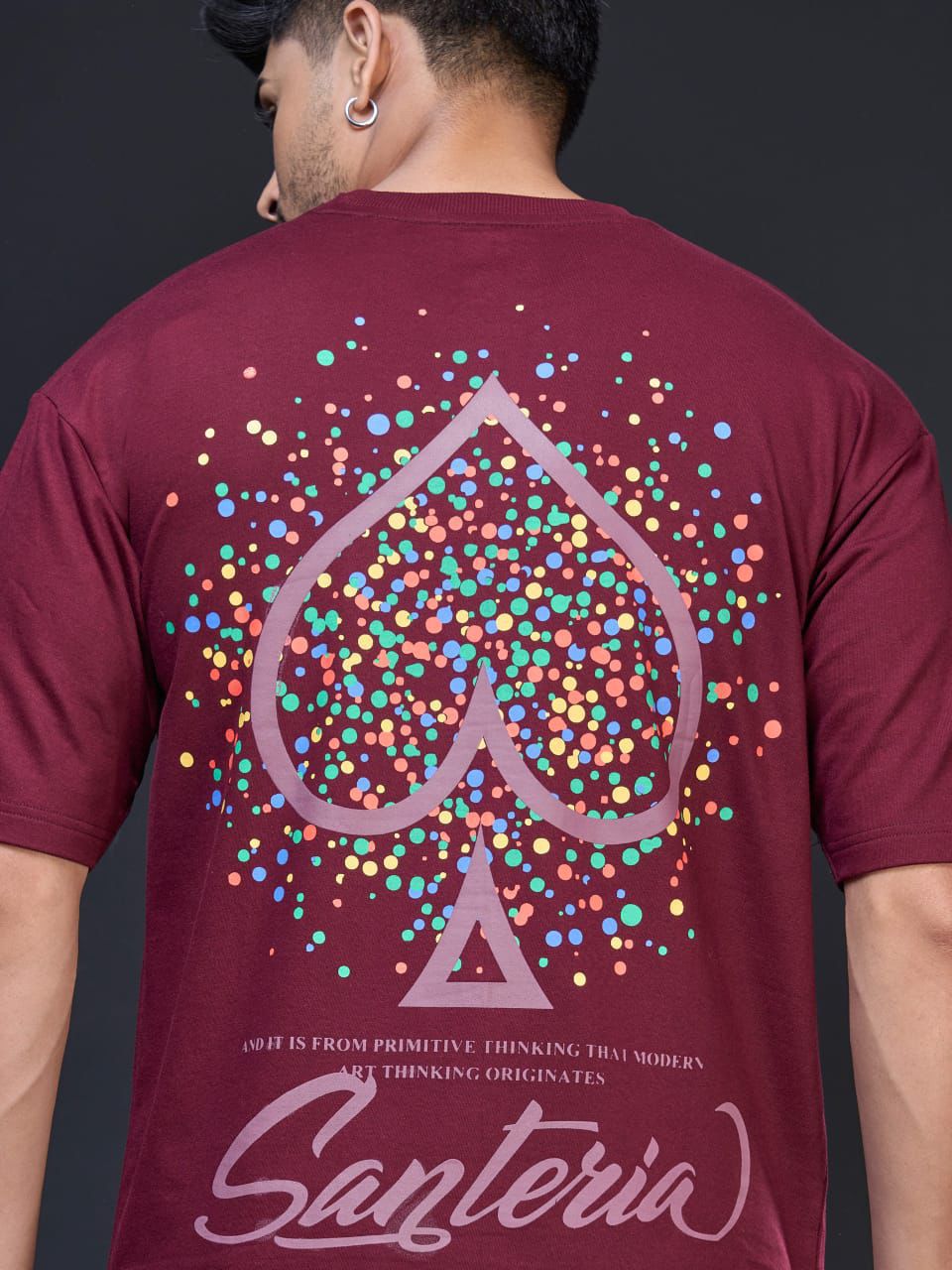 Oversize Series No 660 Radiology Cotton Looper Mens Tshirts Exporter India