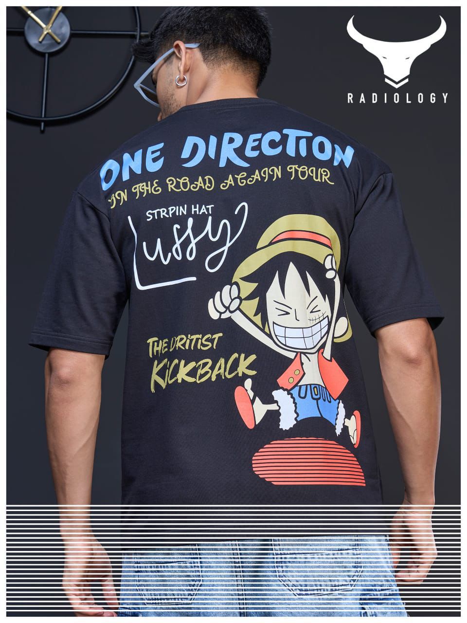 Oversize Series No 660 Radiology Cotton Looper Mens Tshirts Exporter India