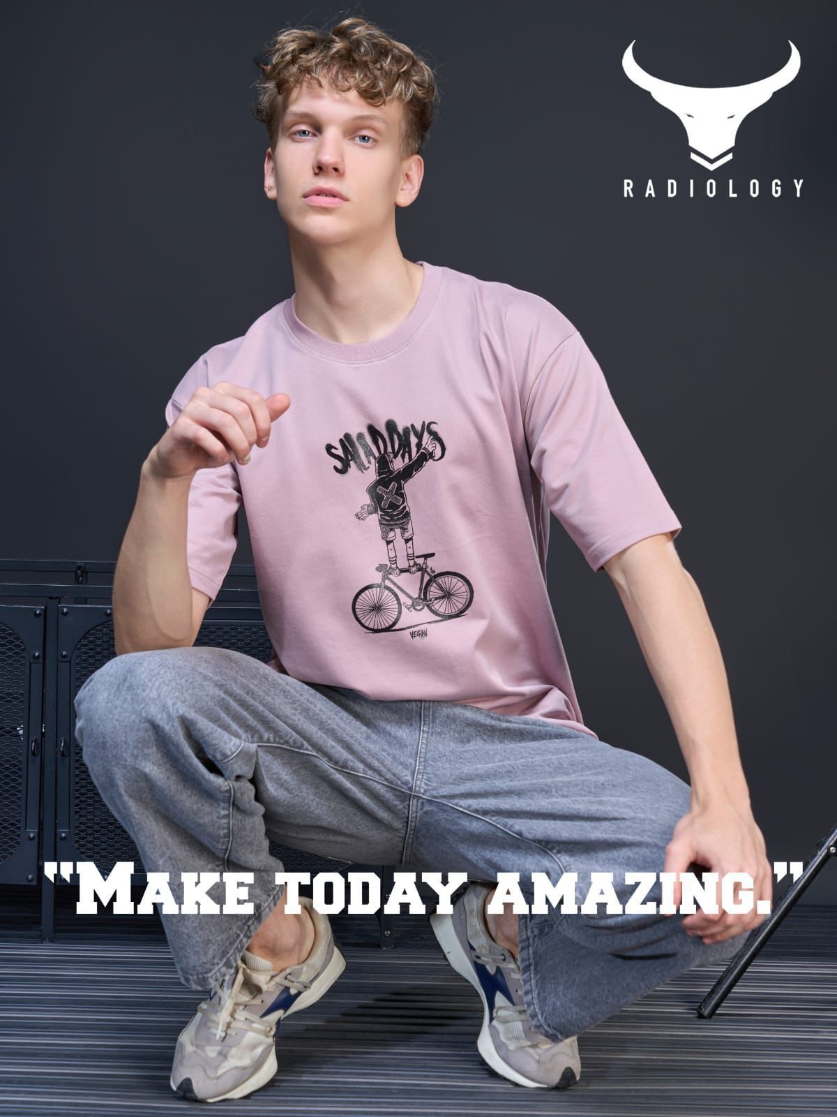 Oversize Series No 660 Radiology Cotton Looper Mens Tshirts Exporter India