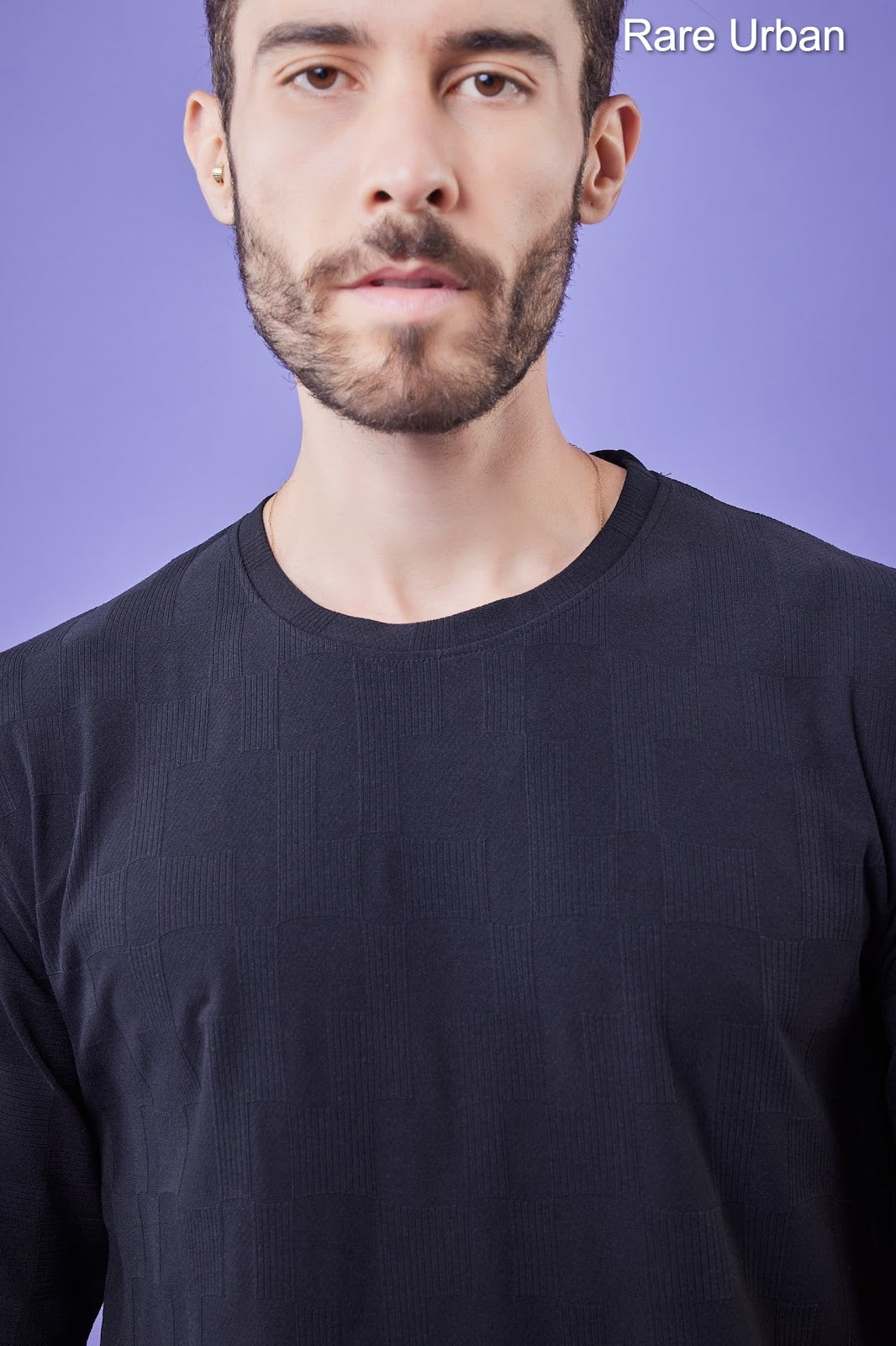 Oversize Vol 5886 Rare Urban Jacquard Knit Mens Tshirts Manufacturer India
