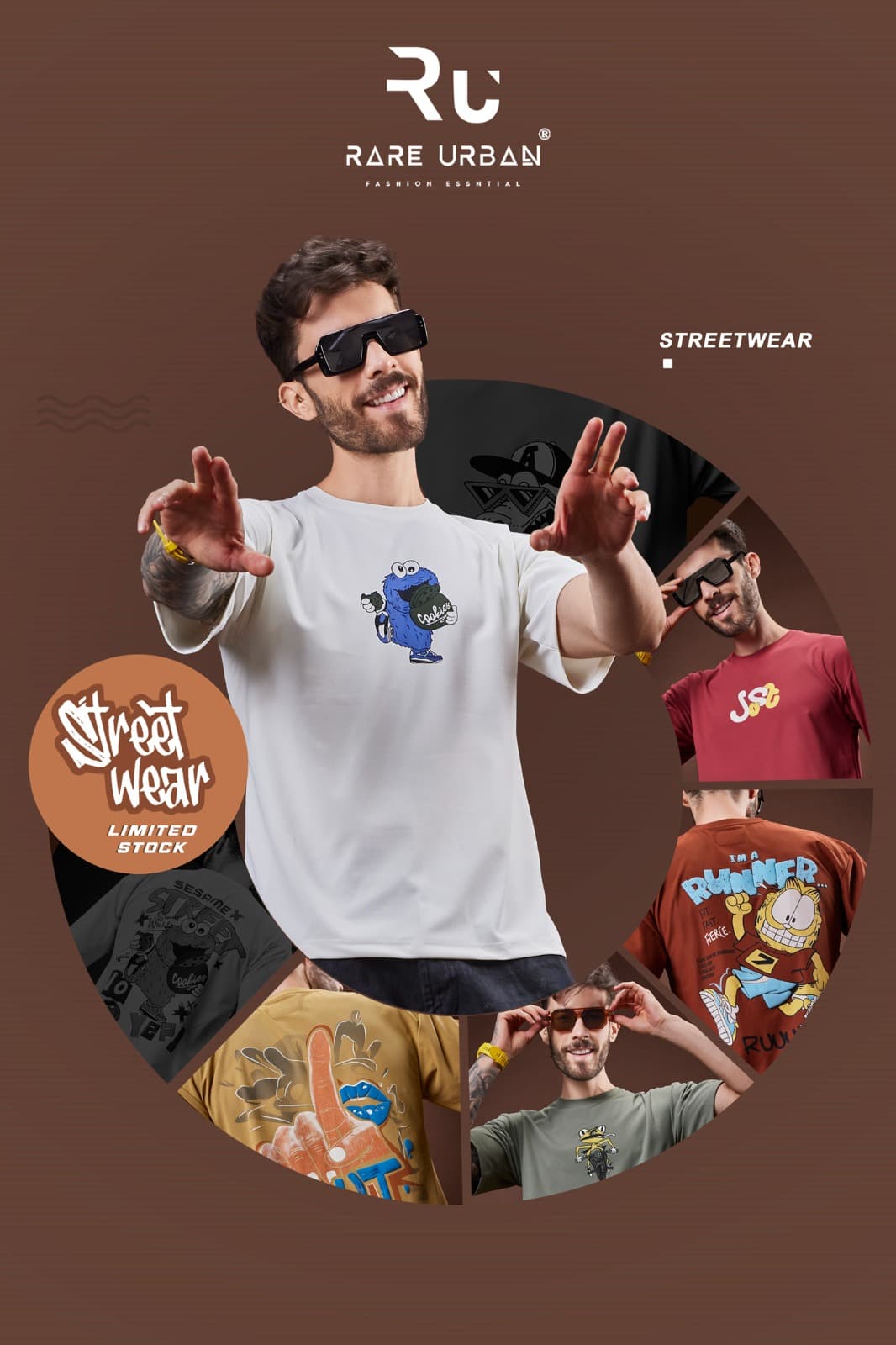 Oversize Vol 5909 Rare Urban Dry Fit Mens Tshirts Supplier
