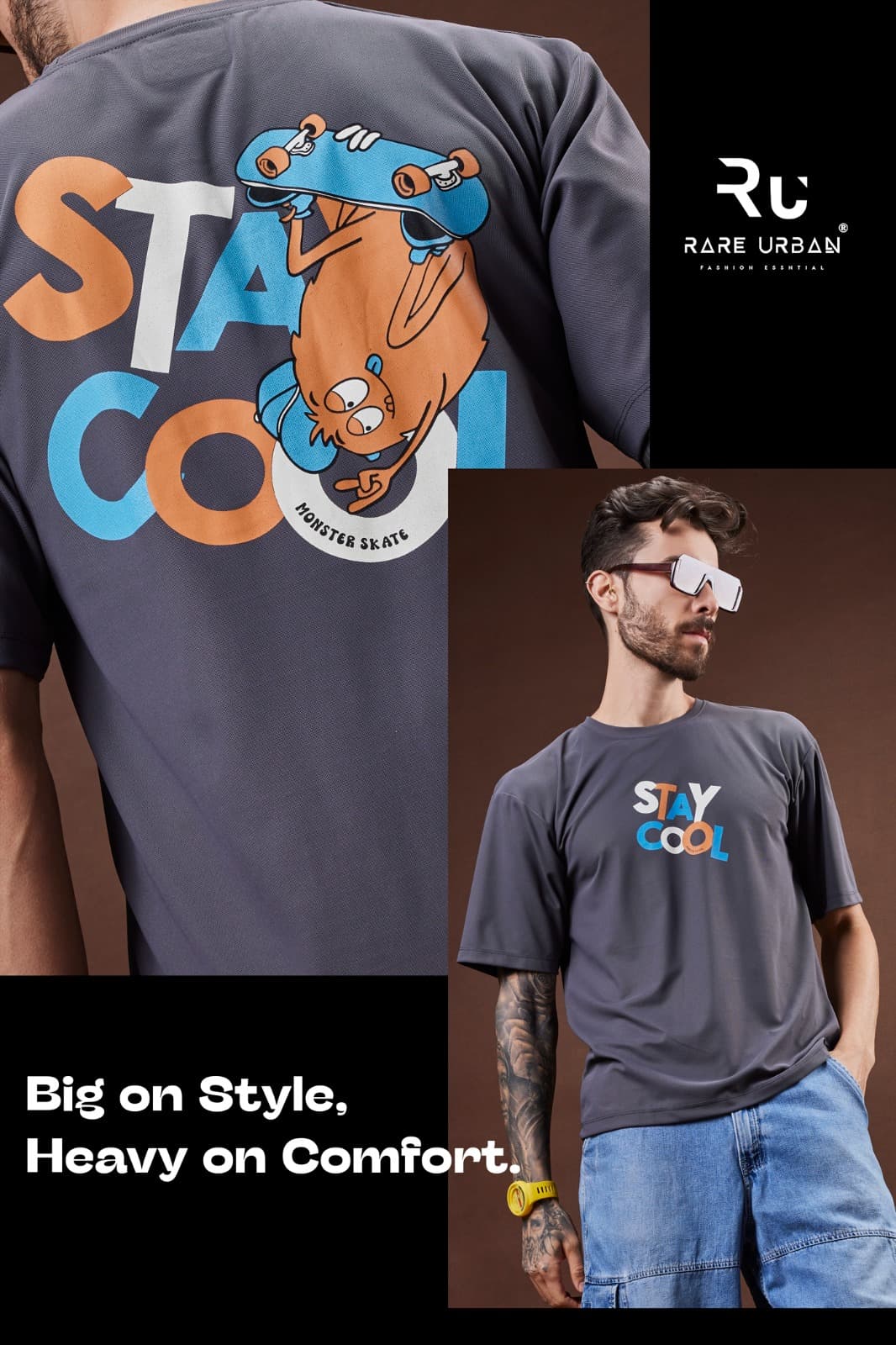Oversize Vol 5909 Rare Urban Dry Fit Mens Tshirts Supplier