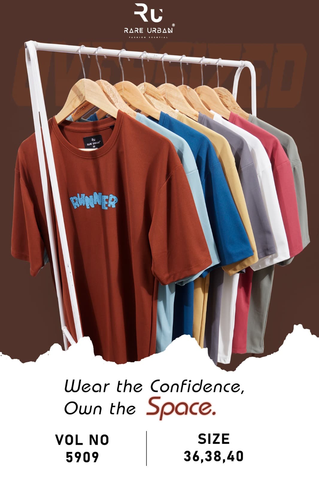 Oversize Vol 5909 Rare Urban Dry Fit Mens Tshirts Supplier