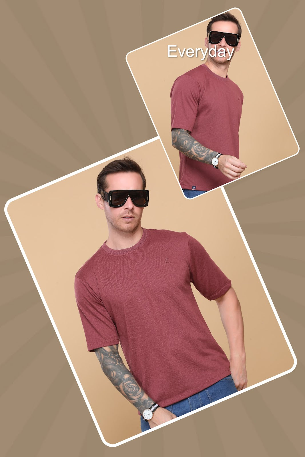 Oversize Vol 792 Everyday Looper Mens Tshirts Supplier Ahmedabad