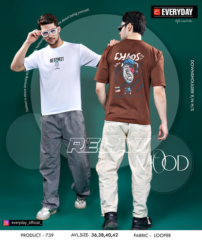 Oversized Vol 739 Everyday Looper Mens Tshirts Wholesaler India
