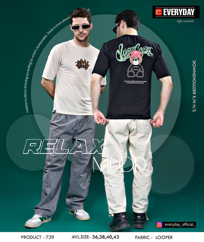 Oversized Vol 739 Everyday Looper Mens Tshirts Wholesaler India
