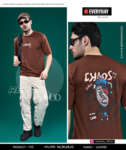 Oversized Vol 739 Everyday Looper Mens Tshirts Wholesaler India
