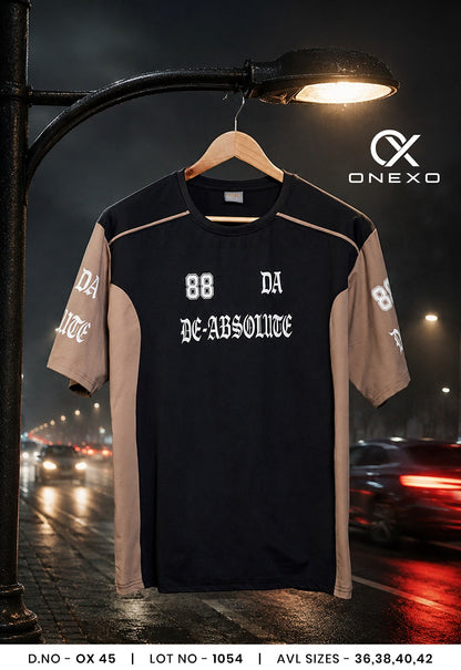 Ox 45 Onexo Fake Cotton Mens Tshirts Wholesaler Ahmedabad